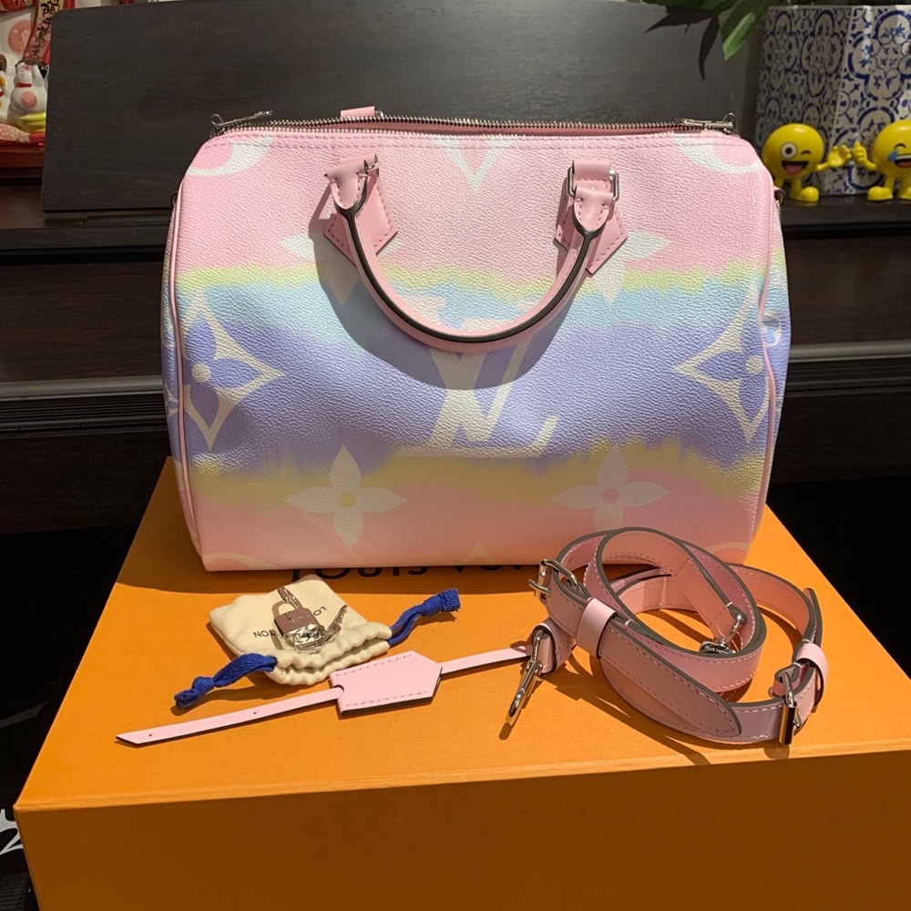 New Auth LV Escale Speedy Bag